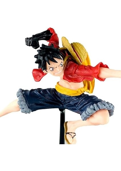 Japon Figür Korsan Koleksiyon Pvc Luffy Model OYUNCAK18CM indirimleri