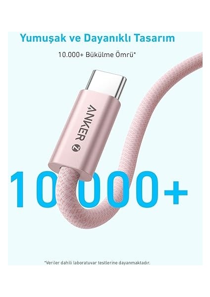 Zolo Usb-C To Usb-C Örgülü Kablo (1 M, 240W) - Siyah - A8060 indirimleri