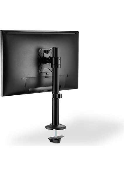 Monitör Tutucu - Masa Kelepçesi - 1 Monitör - 32 Inçe Kadar - 8 Kg'a Kadar - Vesa 75X75, 100X100 - Siyah fırsatları
