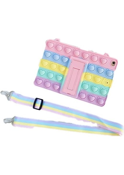 Pad X9 / X8 Pro 11.5 Inç Kılıf Cute Dolls Standlı Eğlenceli 3D Karekterli Çocuk Kılıfı (Düz X8 Değildir) Mavi indirimleri