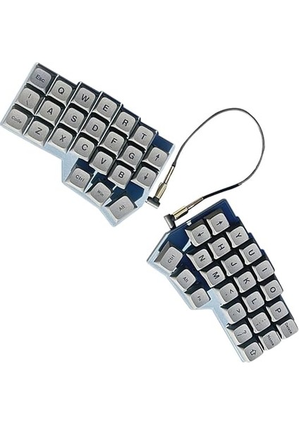 Hot Swap ile Kablolu Ergonomik Bölünmüş Klavye - Pc Oyun Klavyesi Için Sol Sağ El Desteği fırsatları
