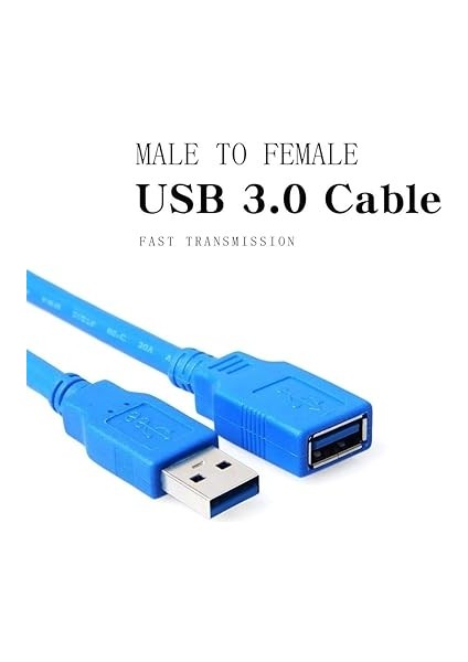 USB 3.0 Dişi Erkek Uzatma Uzatıcı Ara Bağlantı Kablosu 1 Metre 4626 modelleri