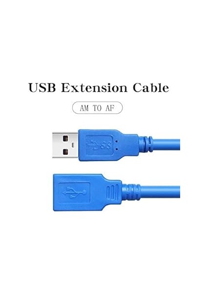 USB 3.0 Dişi Erkek Uzatma Uzatıcı Ara Bağlantı Kablosu 1 Metre 4626 fırsatları