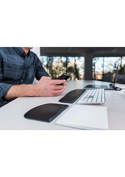 Ergosoft - Ince Klavyeler Için Bilek Desteği, Siyah fiyatları
