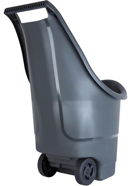 Baha Çok Amaçlı Plastik Bahçe Arabası Tekerlekli 50 Litre Antrasit fiyatları