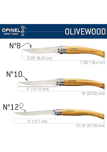 Inox Zeytin 10 No Fleto Çakı (000645) fiyatları