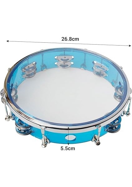 Çocuklar ve Yetişkinler Için Müzikal Tef Oyuncak Dayanıklı Abs ve Paslanmaz Çelik Yapı Partiler Için Performanslar Kilise Aktiviteleri (Blue) fiyatları