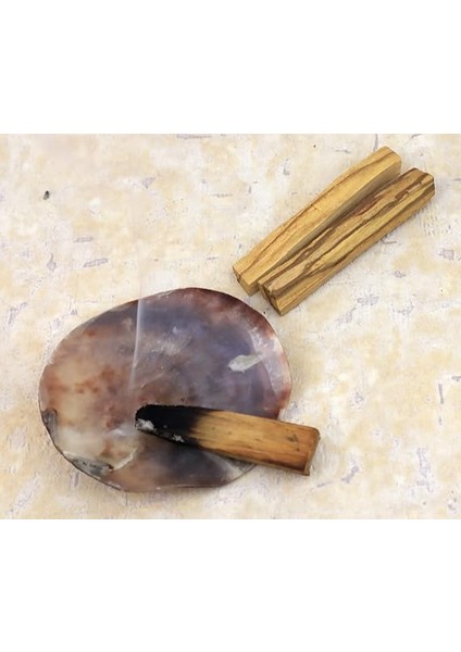 Wish Kit Placuna Enerji Başlangıç Seti : Palo Santo Tütsü ve Placuna Deniz Kabuğu Tütsülük modelleri