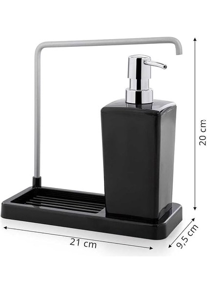 Luna Mutfak Sıvı Sabunluk, Siyah modelleri