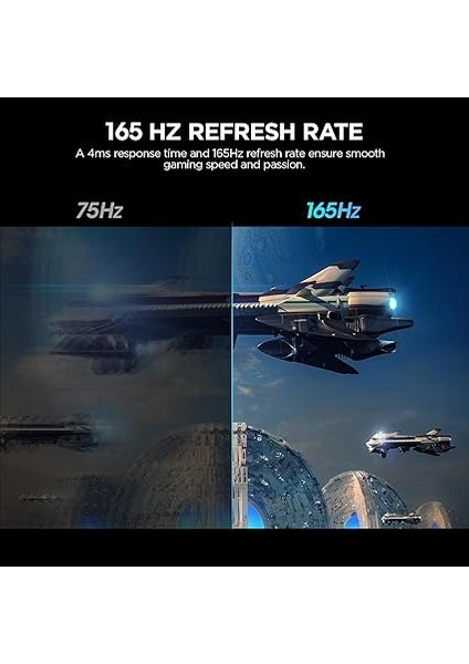 Monitör 27E6CA 27 Inç, 180Hz, Fhd, 1920*1080, 6ms, Va, Adaptive Sync, Monitörler, Gaming, HDMI 1.4*2, Dp 1.2*1, Eğilmek, -5~15°,yukarı ve Aşağı, Görme Açısı 178°, VESA，75*75MM, Kırmızı Siyah modelleri