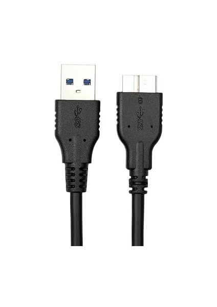 USB 3.0 Taşınabilir HDD Harddisk Veri Ara Bağlantı Kablosu 1 Metre Siyah 4280 fırsatları