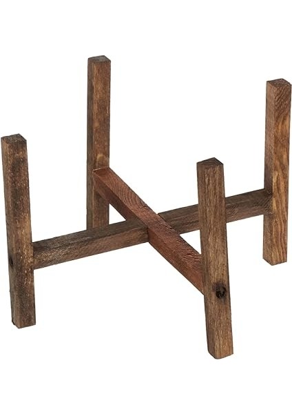 Siyah Granit Küp Aranjman Saksı, 4 Ayaklı fırsatları