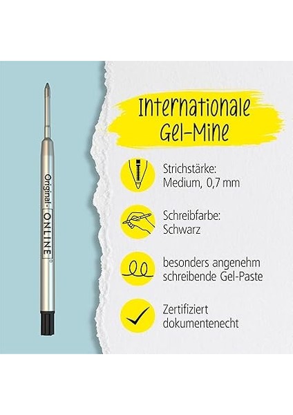 Gel Refill 0,7mm Black fiyatları