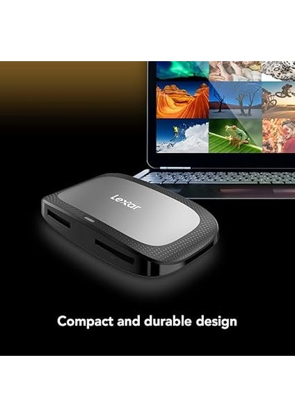 Profesyonel Cfexpress Tip A/sd USB 3.2 Gen 2 Okuyucu, Cfexpress Tip A ve Sd Uhs-Iı Kartlar Için Tasarlandı, Yüksek Hızlı USB 10 Gbps Aktarım Hızları (LRW530U-RNBNG) fırsatları