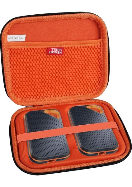 Adada Hart Seyahat Kılıfı, Sandisk Extreme Pro Portable SSD 1 Tb/2tb/4tb Için Mobil Bellek (2 Sabit Disk Için Kılıf)