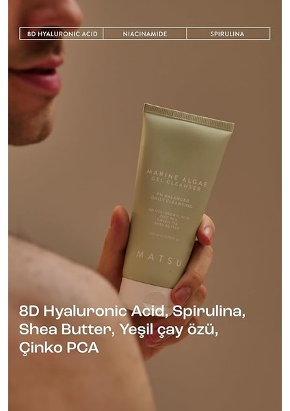 Professional Marine Algae, Sebum Dengeleme Günlük Yüz Temizleme Jeli, 200 ml indirimleri