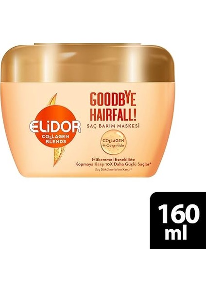 Collagen Blends Saç Bakım Maskesi Goodbye Hairfall Saç Dökülmelerine Karşı 160 ml fiyatları