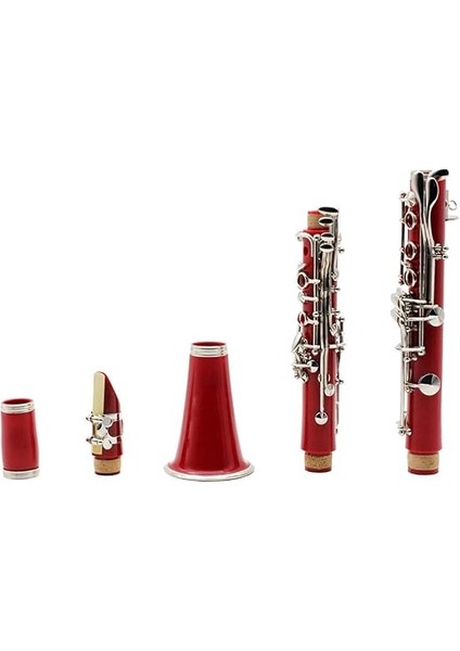 Anahtar Bb Klarnet Seti, Profesyonel Ahşap Sıkış Enstrümanı, Eldivenli Hafif Abs Tasarımı, Temizlik Bezi, Tornavida ve Reed Depolama Çantası Kolay Bakım Için (00) fırsatları