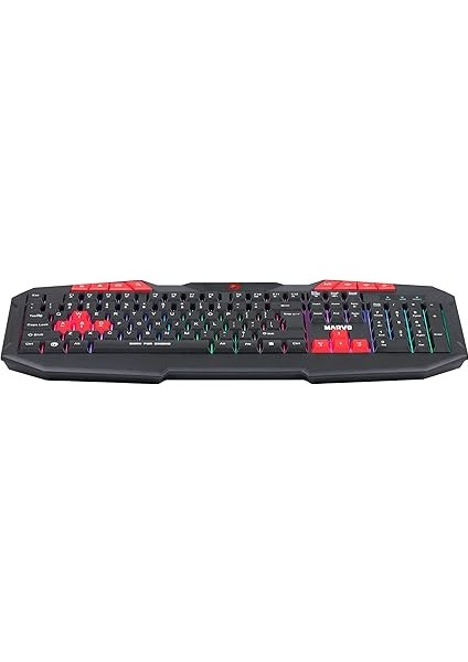 K602 Tr Wired Membrane Switch 26-Tuş Anti-Ghost Rgb Gaming Keyboard fırsatları