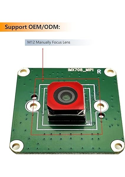 Ahududu Pi Uyumlu Pi Kamera V3 Için IMX708 Kamera Modülleri (CAM-IMX708AF) fırsatları