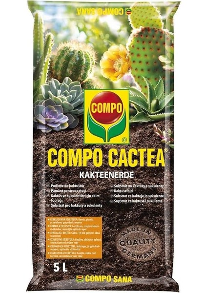 Cactea 1221 Kaktüs Toprağı, 5lt
