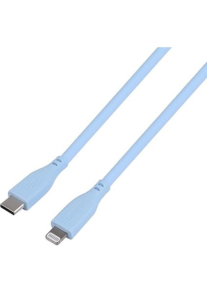 Usb-C To Mfı Lightning iPhone Silikon Pd Hızlı Şarj Kablosu Mavi fiyatları