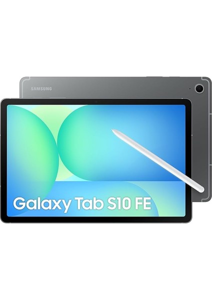 Galaxy Tab S10 Fe, Wi-Fi Android Tablet, 8gb Ram, 128GB Depolama, 10.9 Inç, 90Hz Ekran, S Pen Dahil, IP68, 8000MAH Batarya, Gri (Samsung Türkiye Garantili)