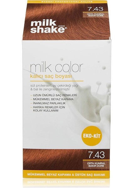 Shake Milk Color Eko Kit 7.43 1 Paket(1 x 0.5 G)