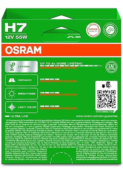 64210 H7 Halojen Far, 12 V modelleri