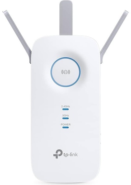 RE550, AC1900 Mbps, 1 Gigabit Bağlantı Noktalı Wi-Fi Güçlendirici/hotspot, Access Point Modu, Tüm Yönlendiriciler ile Çalışır, Wi-Fi 5 Menzil Genişletici