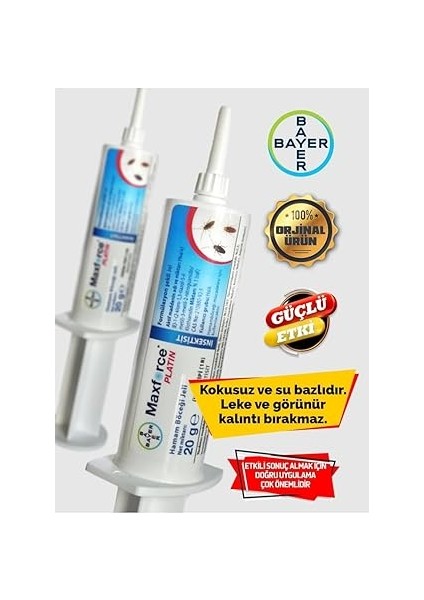 Maxforce Platin Hamamböceği Jel Ilacı fiyatları