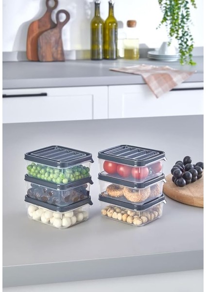 Adet 250 ml Dondurucu, Bakliyat, Yemek Kabı, Piknik Kahvaltı Taze Gıda Saklama Kabı