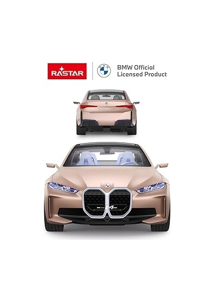 1:14 Uzaktan Kumandalı Araba Bmw I4 Concept 2.4 Ghz Platin Gold fiyatları