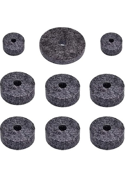 Değiştirme Aksesuarları, 17 Adet Davul Aksesuarları Set Siyah Davullar Kesin Zil Konumlandırma Için Standı Keçeleri, Güvenli Performans, Çok Yönlü Uyumluluk Sağlar, fiyatları