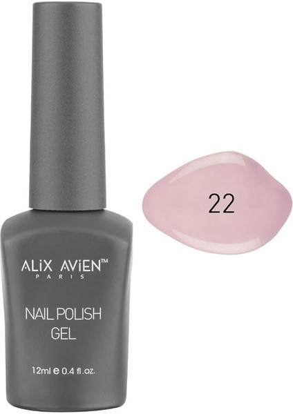 Avıen Uv Kalıcı Nude Bej Jel Oje 22 - Gel Polish - 12 ml