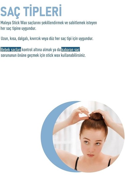 Hair Stick Wax 15GR - Saç Şekillendirici - Saç Sabitleyici fırsatları