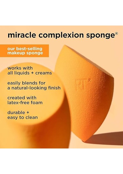 Techniques 4'lü Mucize Makyaj Süngeri RT-1553 modelleri