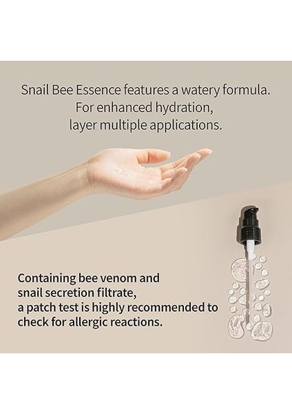 Snail Bee High Content Essence - Salyangoz Özlü Esans 1 Paket (1 x 60 Ml) fırsatları