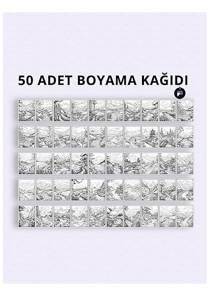 Dansı Yetişkin Boyama Kitabı, Manzara Mandala Boyama Kitabı, Doğa Temalı Boyama Defter, Yetişkinler Için Boyama Seti fiyatları