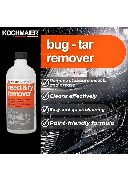 Sinek ve Böcek Temizleyici - Bug - Tar Remover (1 Litre) fırsatları