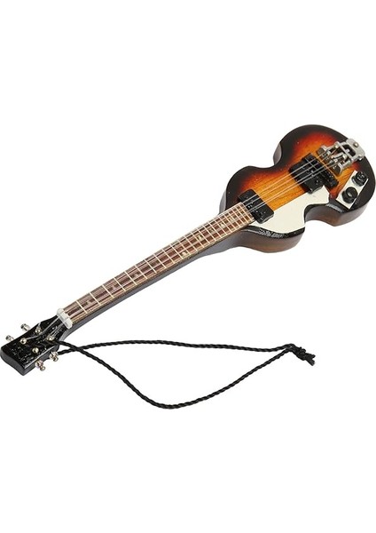 Ahşap Gitar Süs Minyatür Elektro Gitar Modeli Hediyeler Için Nefis Canlı Ince Detay Simülasyonu (13) indirimleri