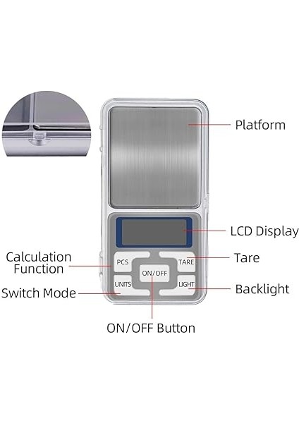 Plus PX-MH500 0.1G-500GR Taşınabilir Dijital Hassas Terazi, Pilli Mutfak Terazisi, Taşınabilir Terazi, Mutfak Tartısı fırsatları
