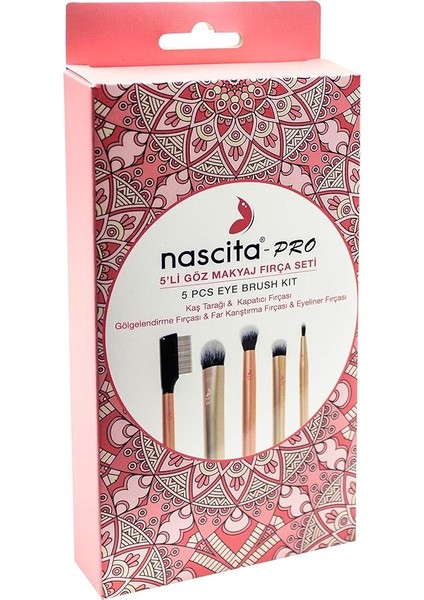 5'li Göz Makyaj Fırça Seti - 71 fiyatları