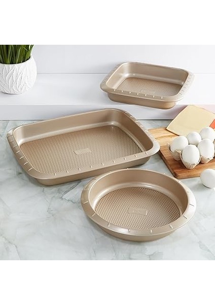 Leo Balance Karbon Çeliği Yuvarlak Kek Kalıbı 23X5 cm modelleri