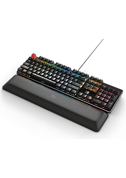 Pc Gaming Race Stealth Tastatur-Handballenauflage - Full Size, Schwarz fırsatları