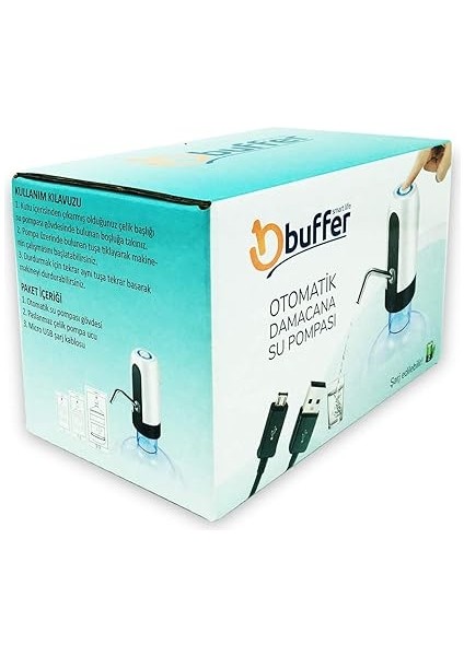 USB ile Şarj Edilebilir Elektrikli Otomatik Damacana Su Pompası indirimleri