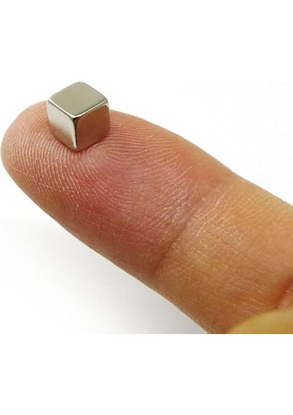 50 Adet 5X5X5 mm Sihirli Manyetik Küp Neodyum Mıknatıs Güçlü Çekim fiyatları