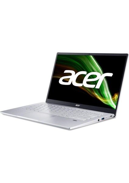 Swift 3 SF314-43-R09W Amd Ryzen7 5700U 16GB 512GB SSD Amd Radeon Dos 14'' Fhd 60 Hz Gümüş Notebook NX.AB1EY.00C modelleri