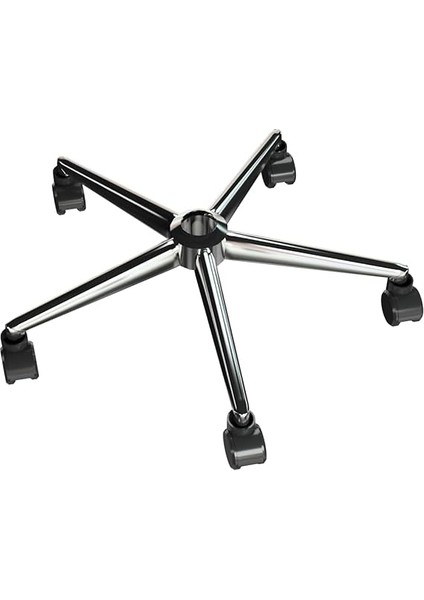 Ayak Konik Krom Tekerlekli Döner Sandalye Ayağı Oyuncu Koltuğu Ayağı fırsatları