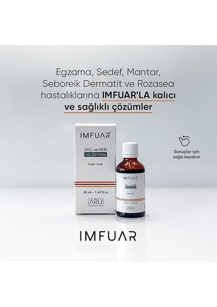 Egzama/sedef/mantar/seboreik Dermatit/rozasea Saç ve Deri Solüsyonu 50 ml fırsatları